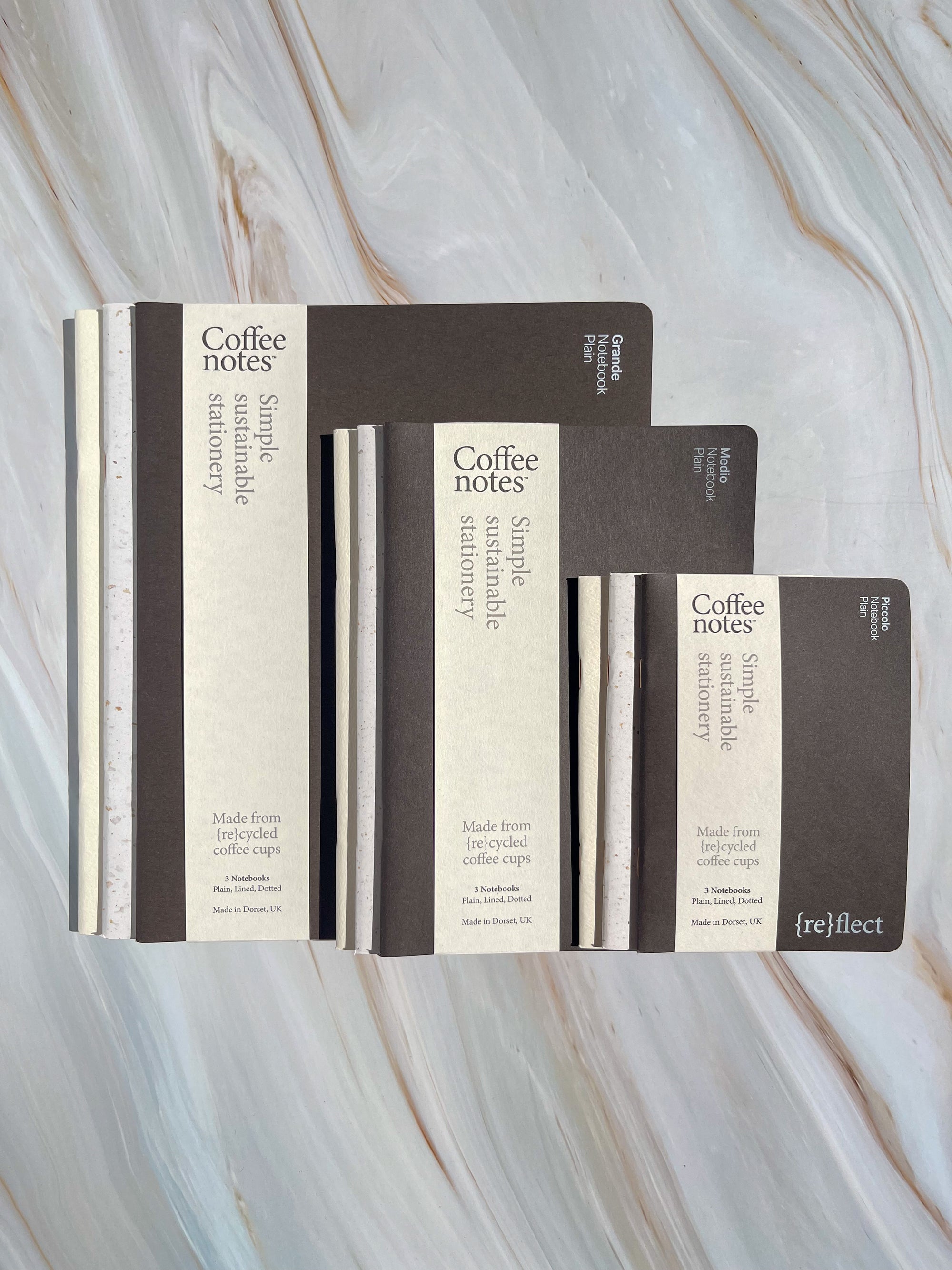Cafe Stitched Notebook (Medio)