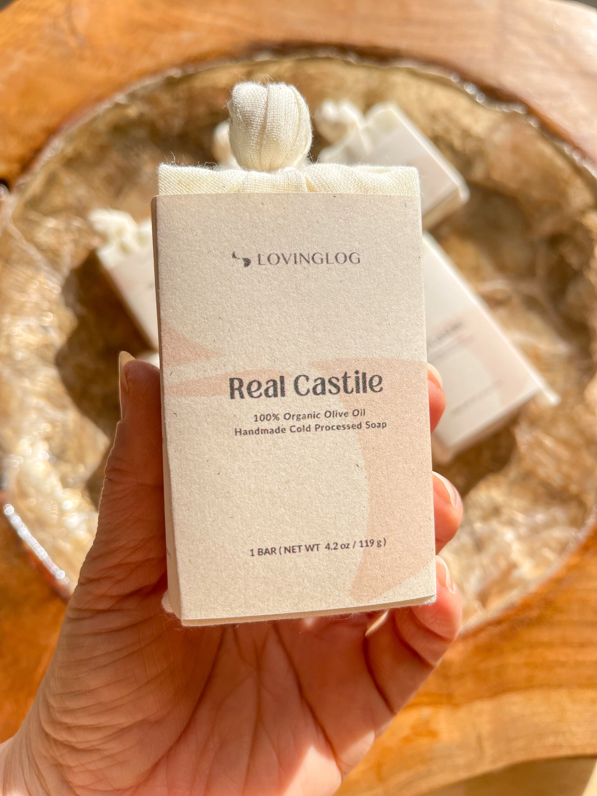 100% Organic Olive Castile Soap (3pk Gift Wrap)