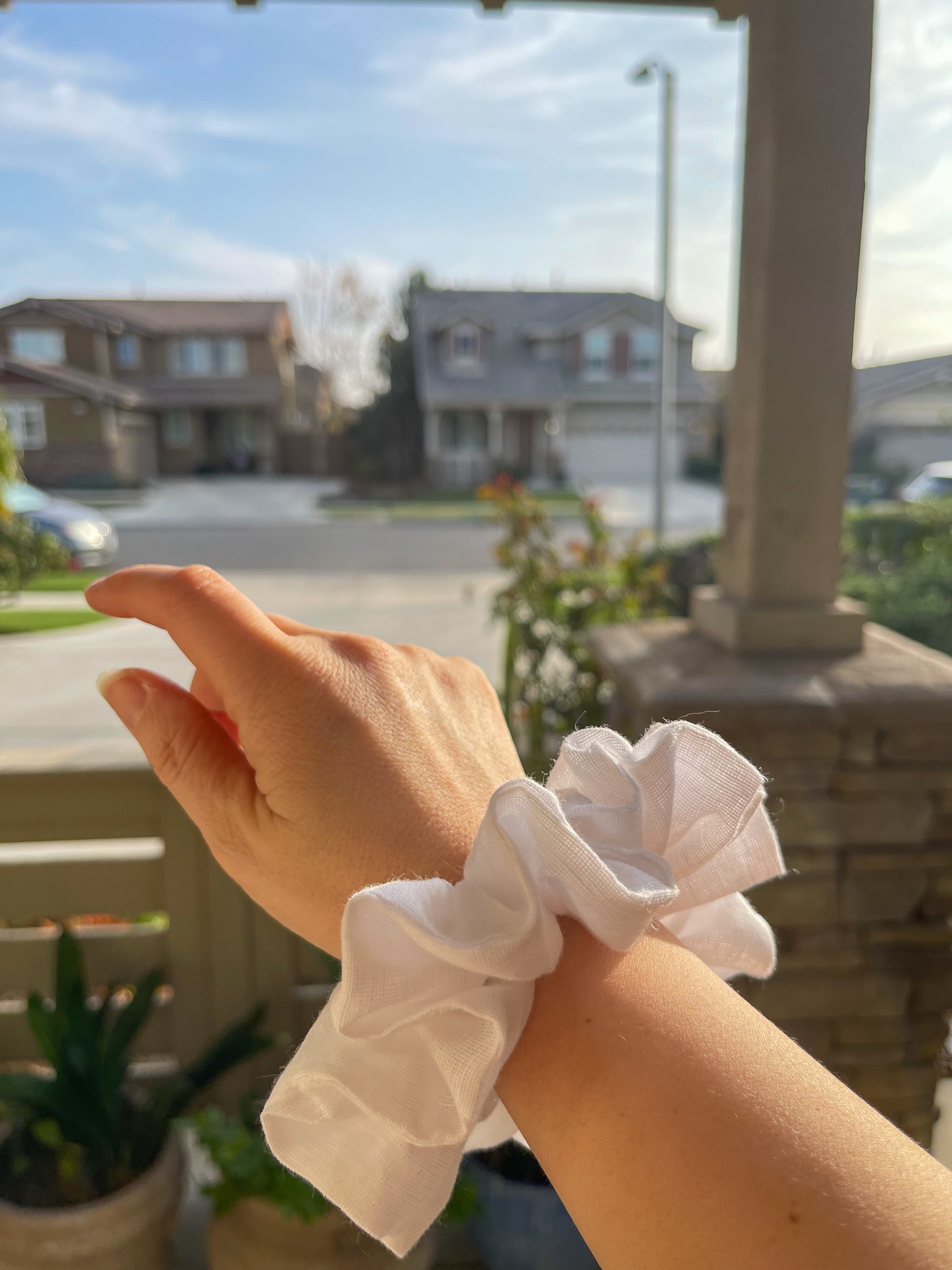 Classic Scrunchie - Linen Pure Beauty