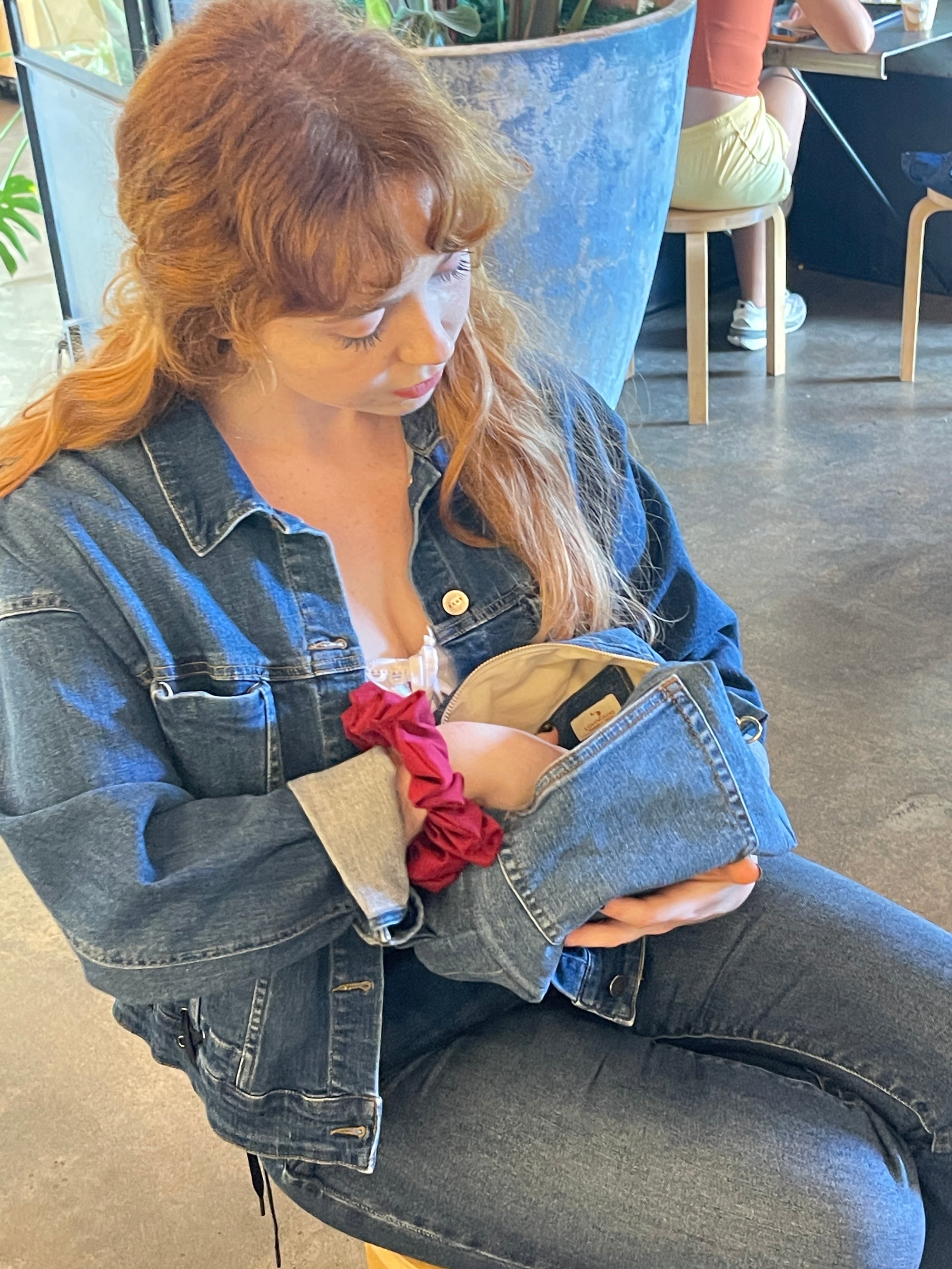 Upcycled Large Boxy - Blue Denim