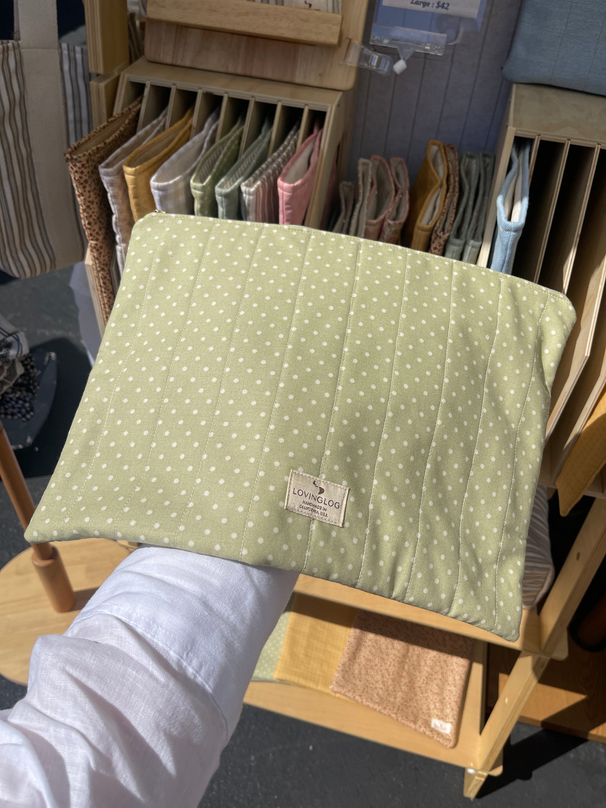 13” Laptop Sleeve - Avocado Latte