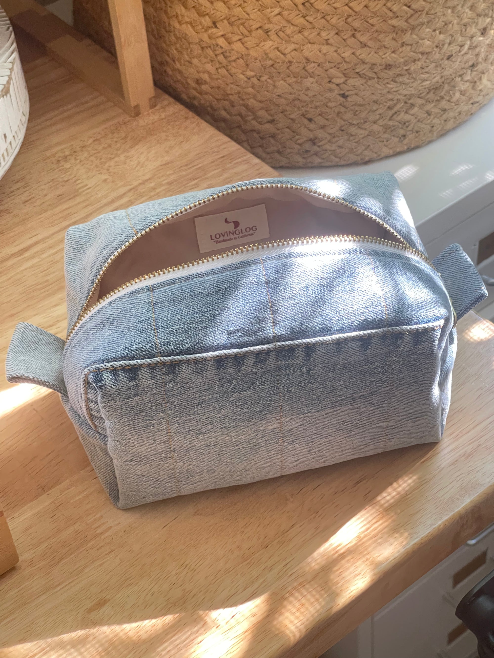 Upcycled Light Blue Jean - Medium Boxy