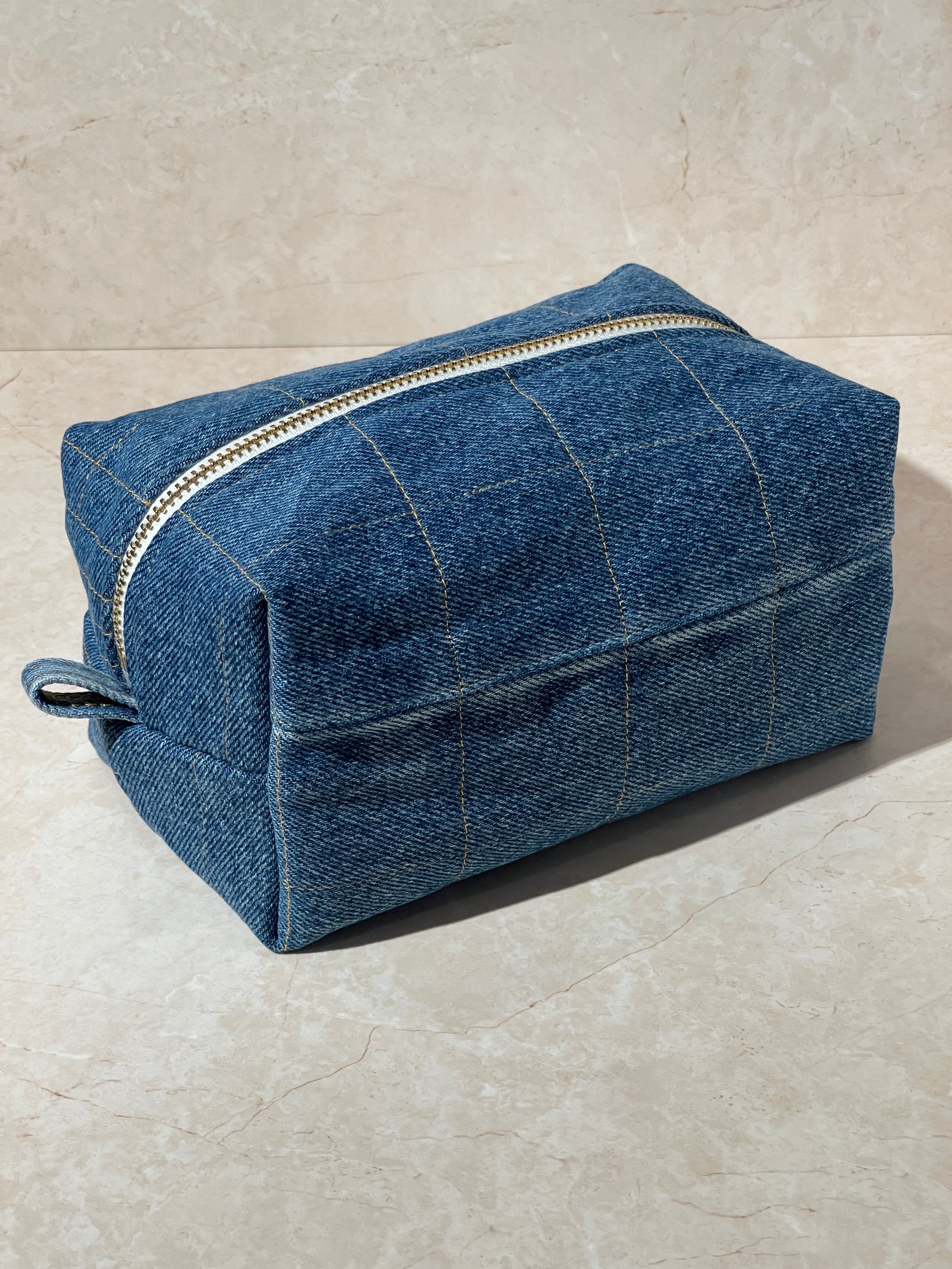 Upcycled Medium Boxy - Blue Jean (2)