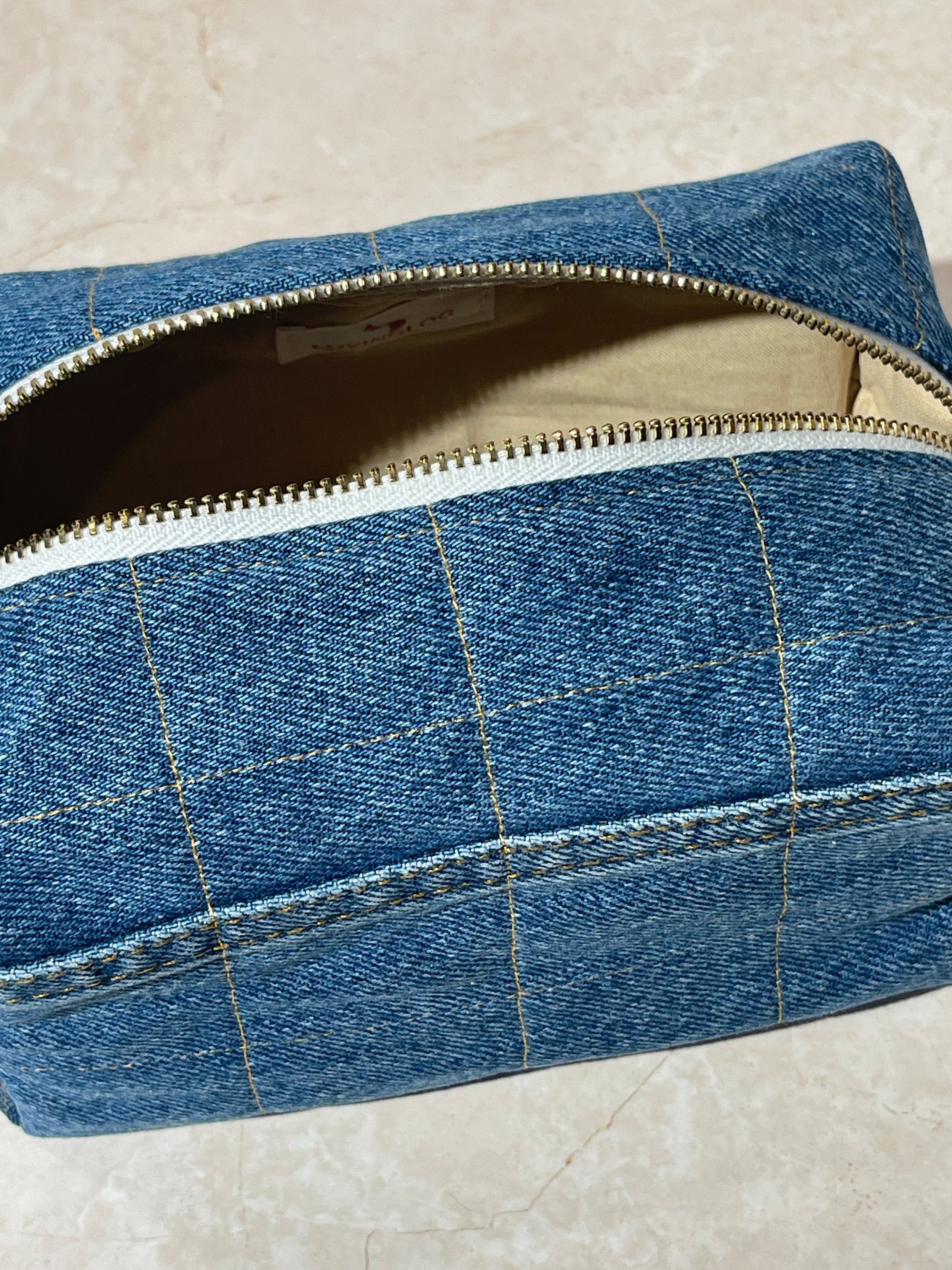 Upcycled Medium Boxy - Blue Jean (2)