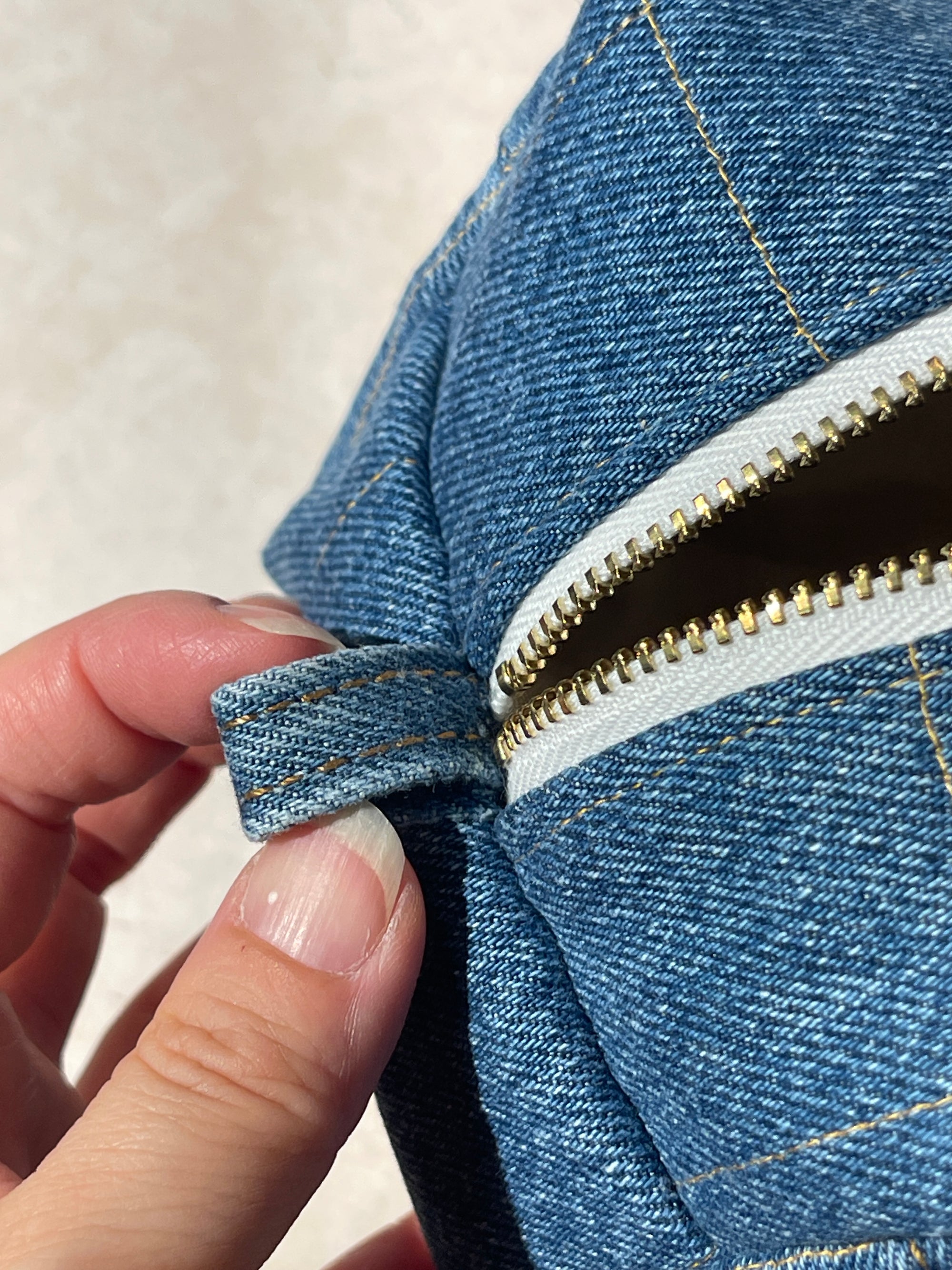 Upcycled Classic Boxy - Blue Jean {One-Of-A-Kind}