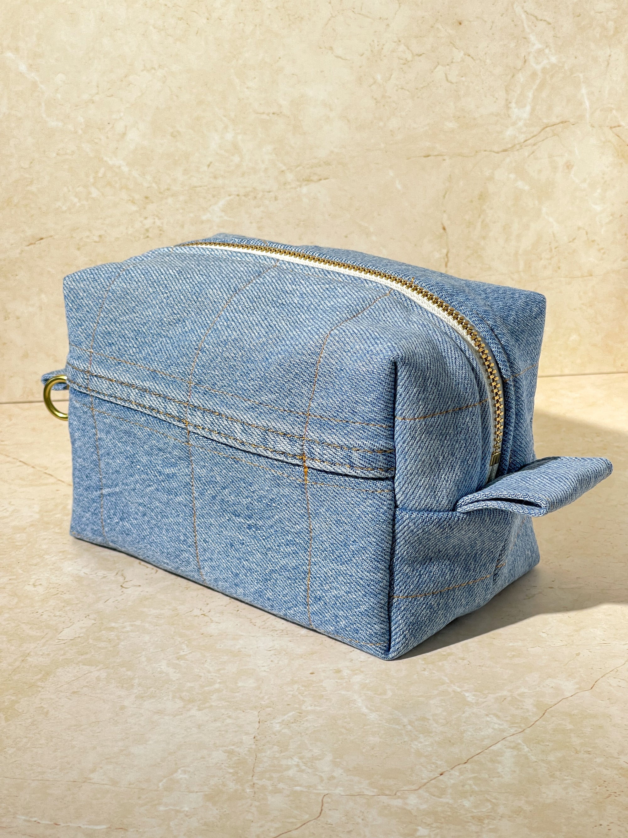 Upcycled Medium Boxy - Light Blue Denim (2)