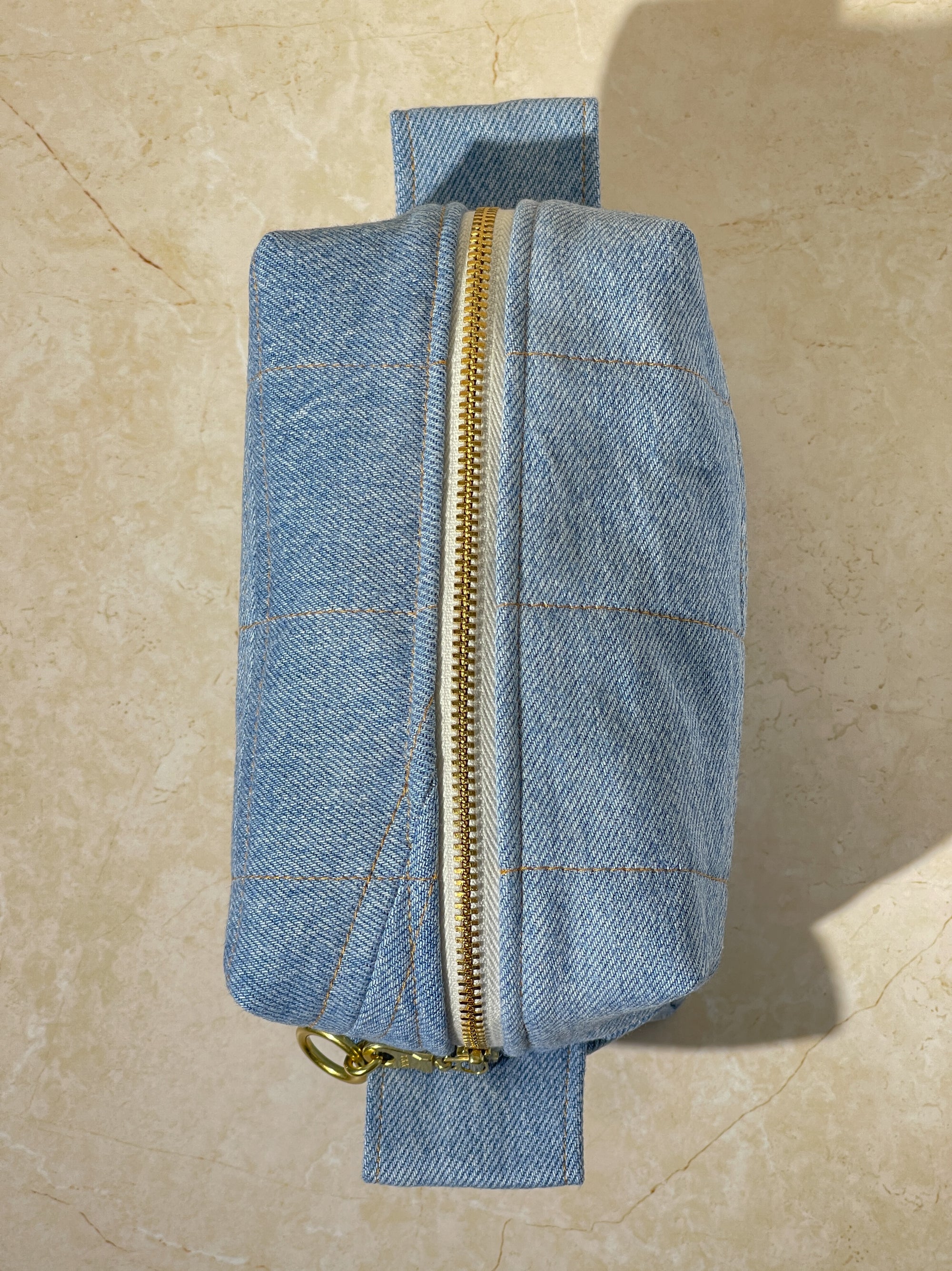 Upcycled Medium Boxy - Light Blue Denim (2)