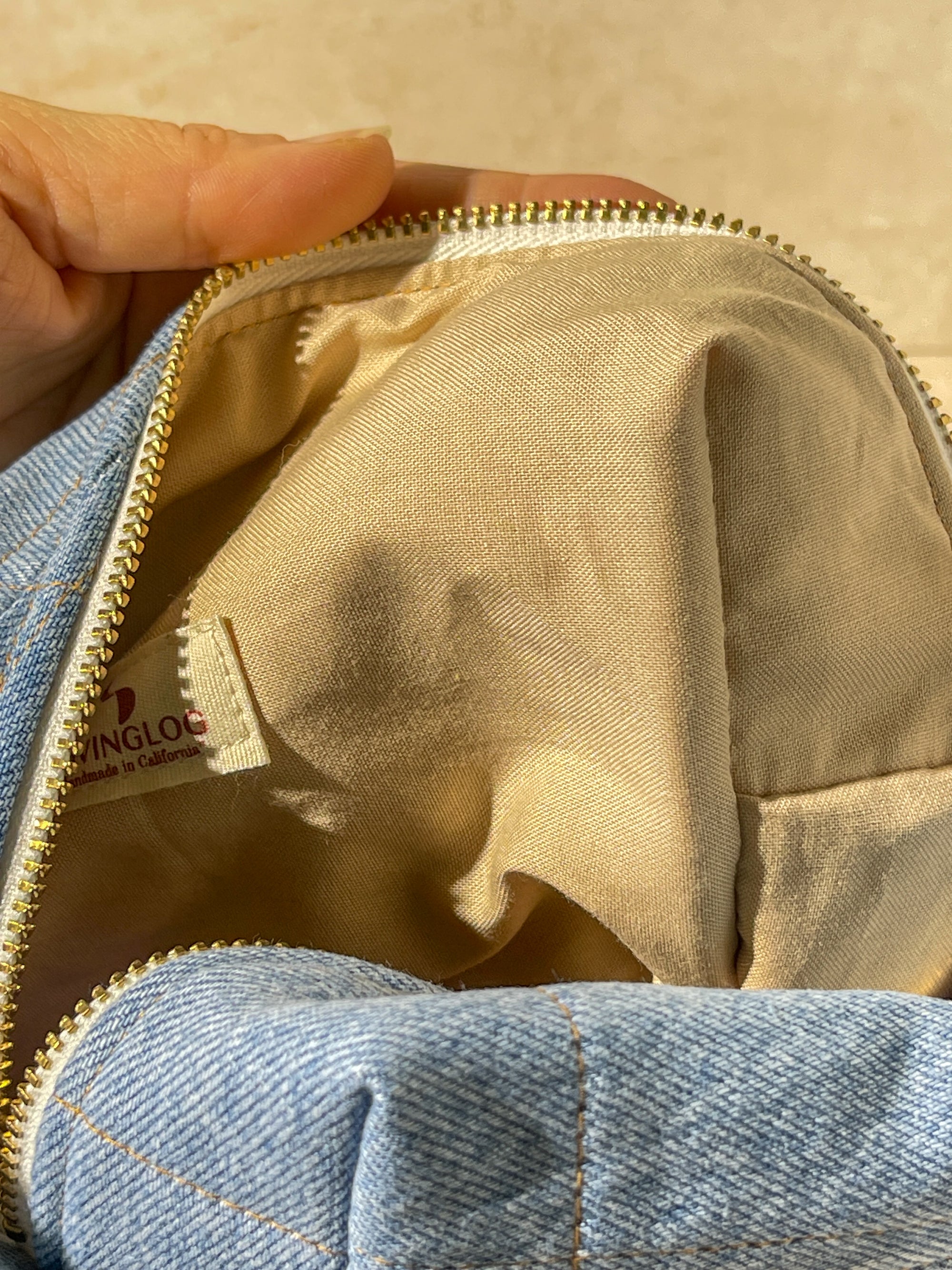 Upcycled Medium Boxy - Light Blue Denim (2)