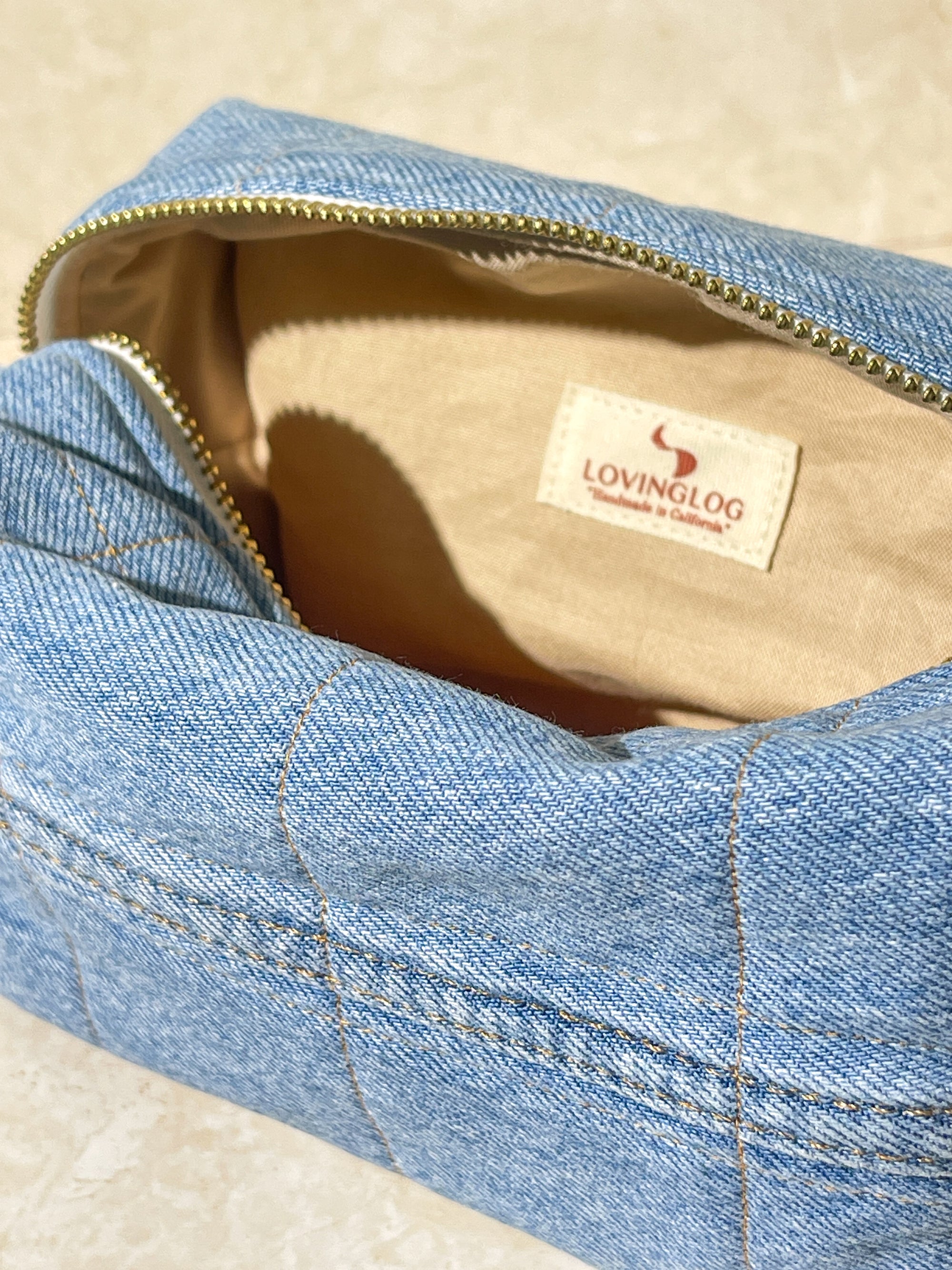Upcycled Medium Boxy - Light Blue Denim (3)