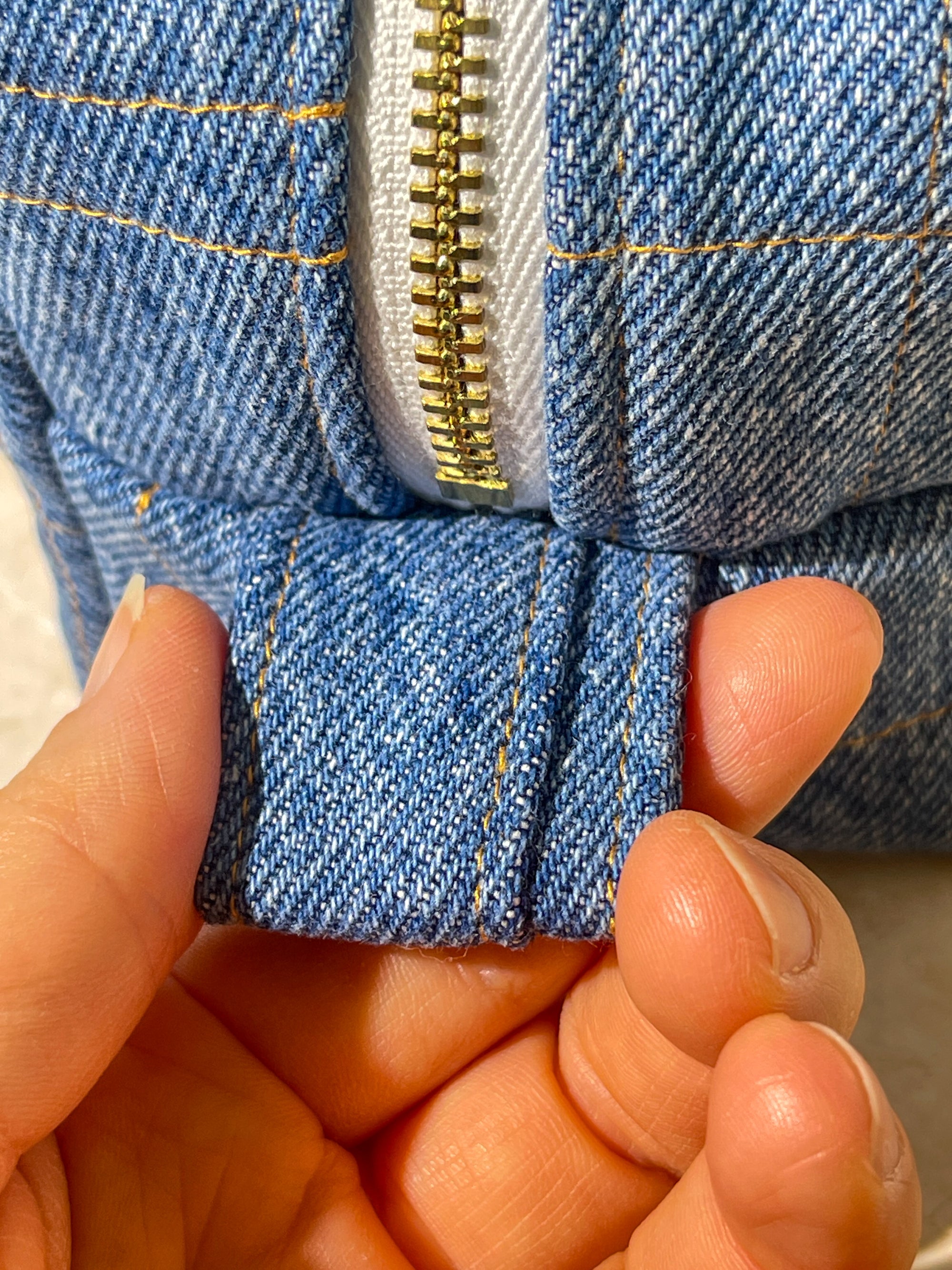 Upcycled Medium Boxy - Blue Denim (3)