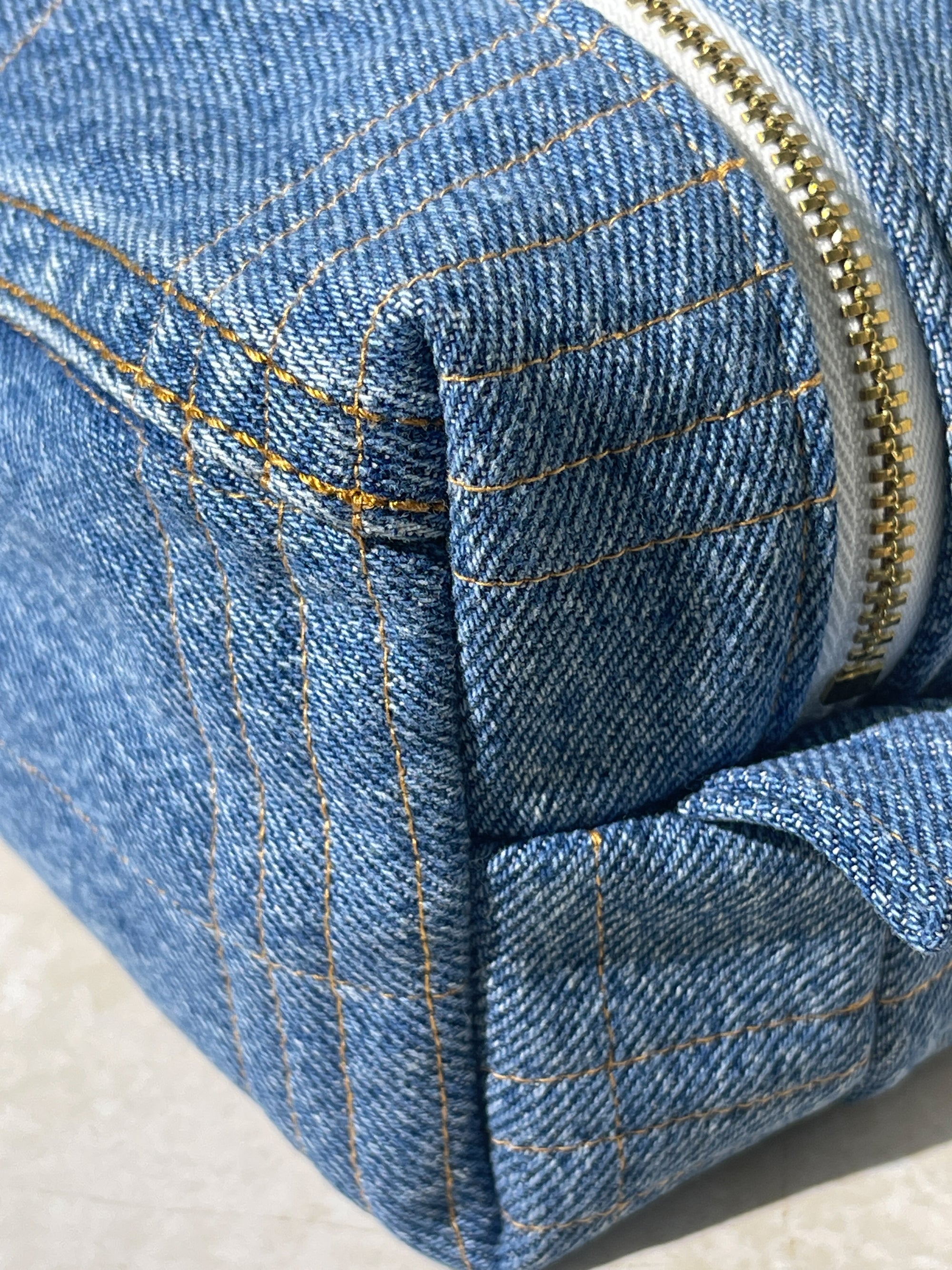 Upcycled Medium Boxy - Blue Denim (3)