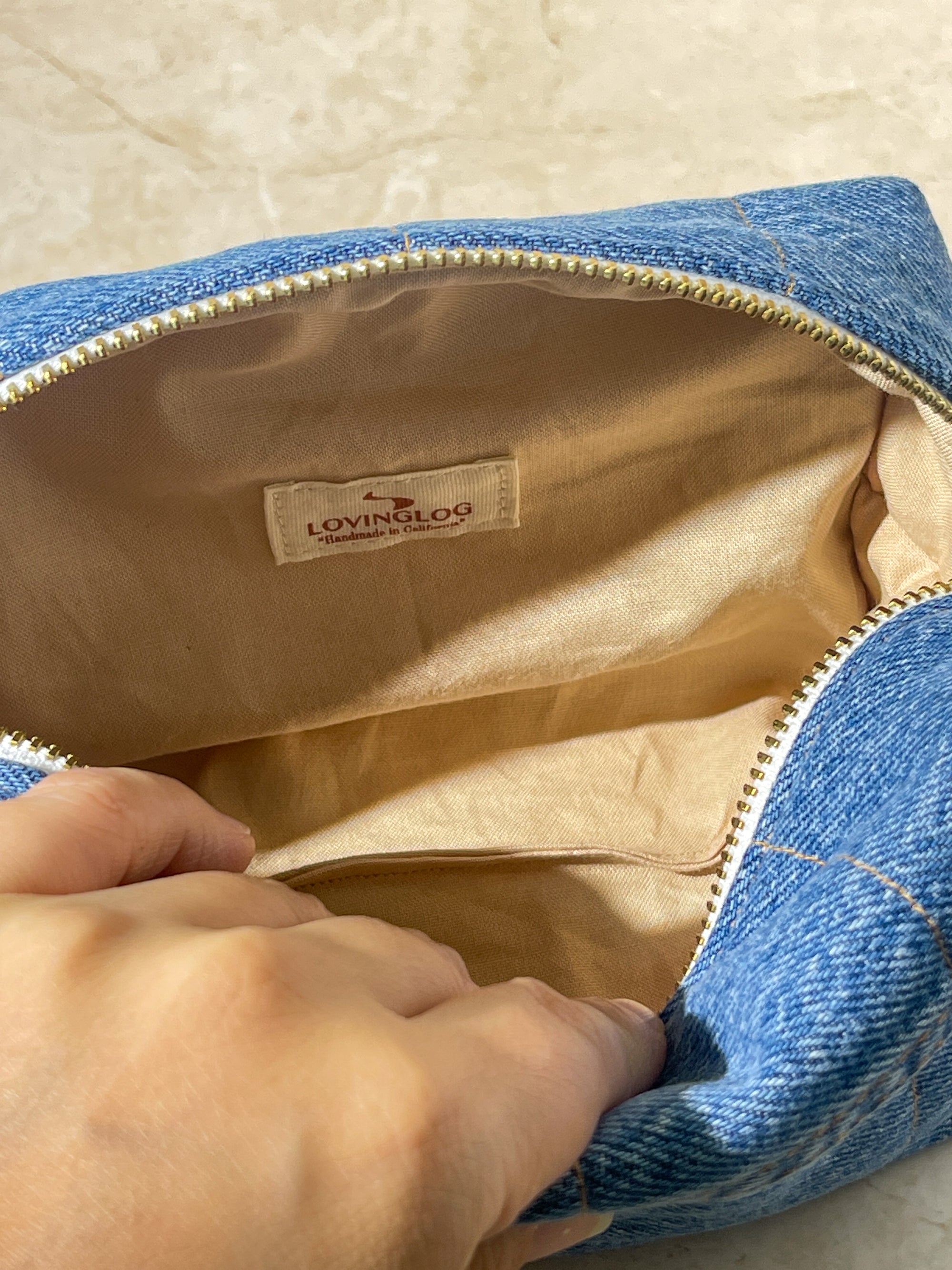 Upcycled Medium Boxy - Blue Denim (4)