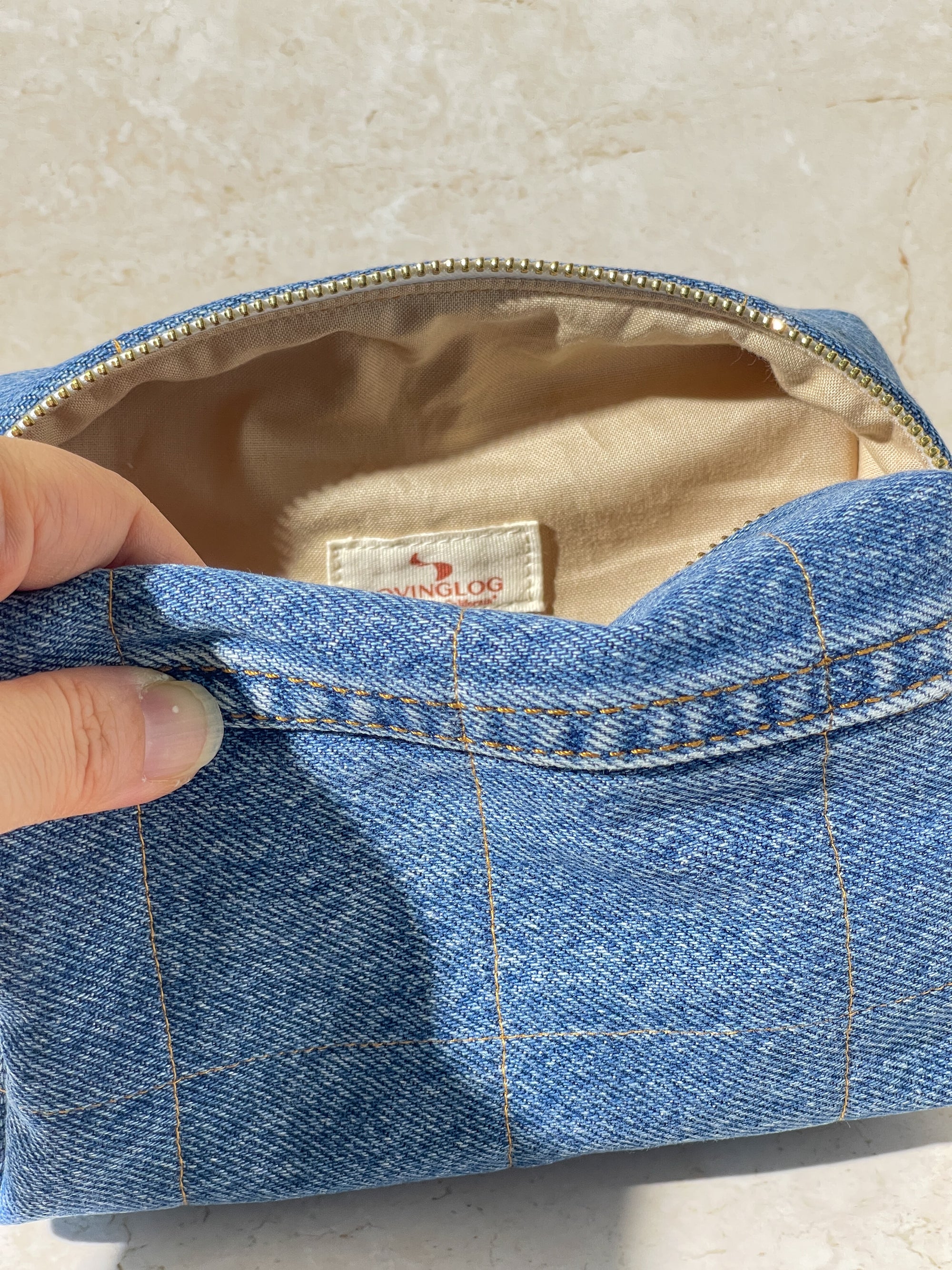 Upcycled Medium Boxy - Blue Denim (4)