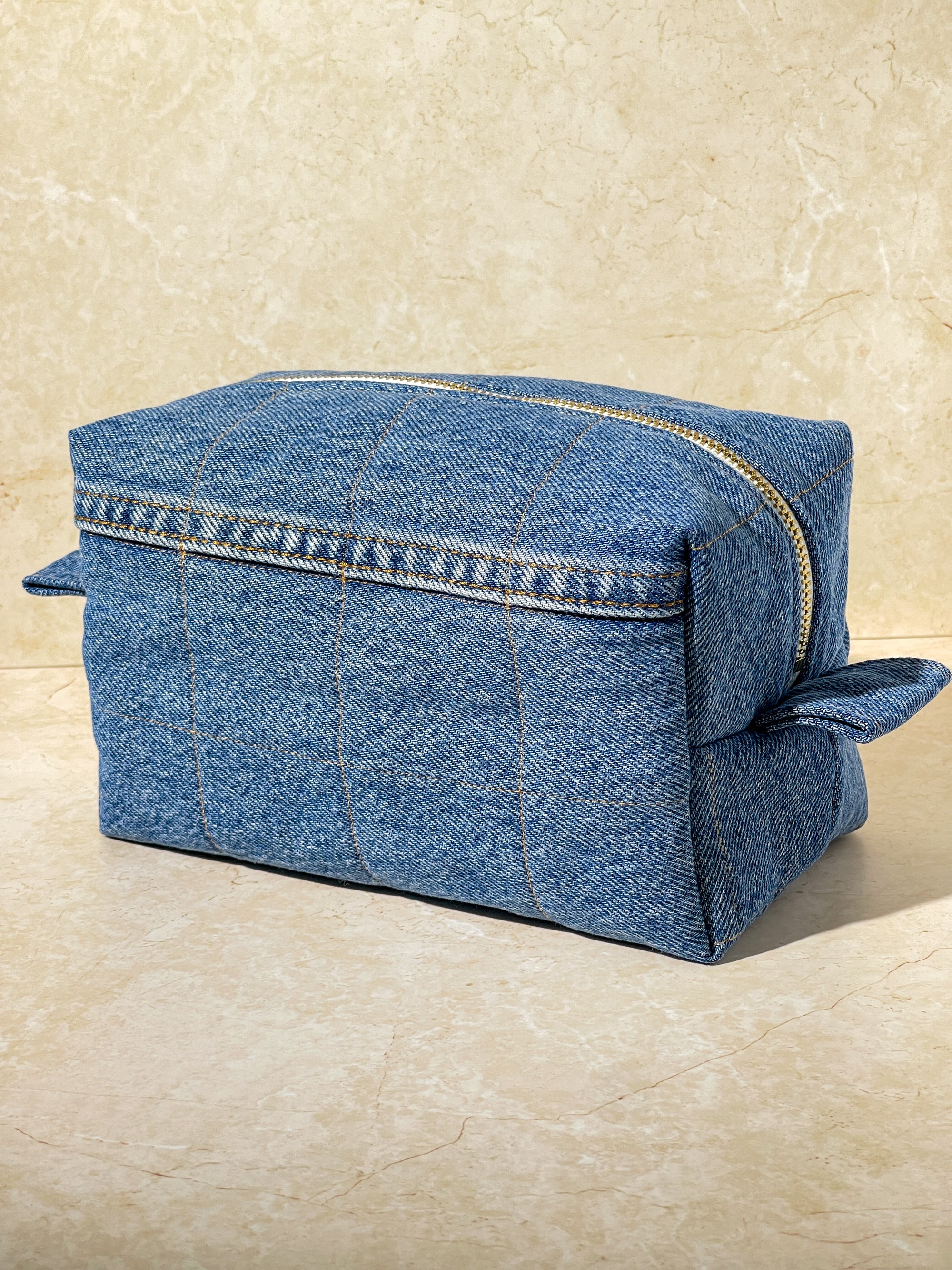 Upcycled Classic Boxy - Blue Denim (2)