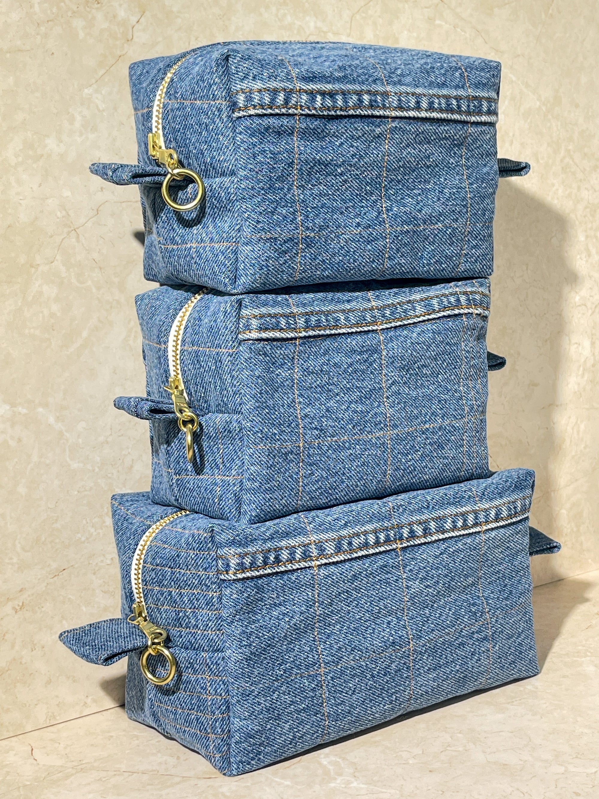 Upcycled Medium Boxy - Blue Denim (4)
