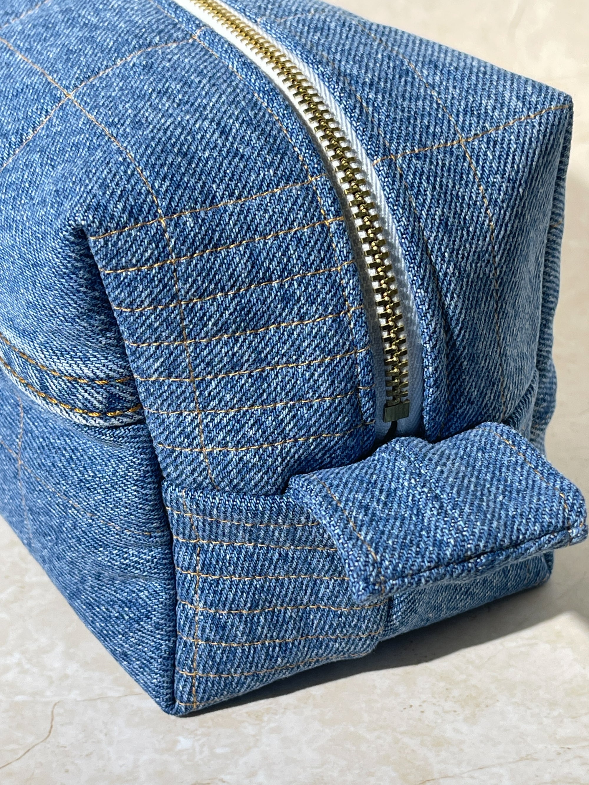 Upcycled Classic Boxy - Blue Denim (3)