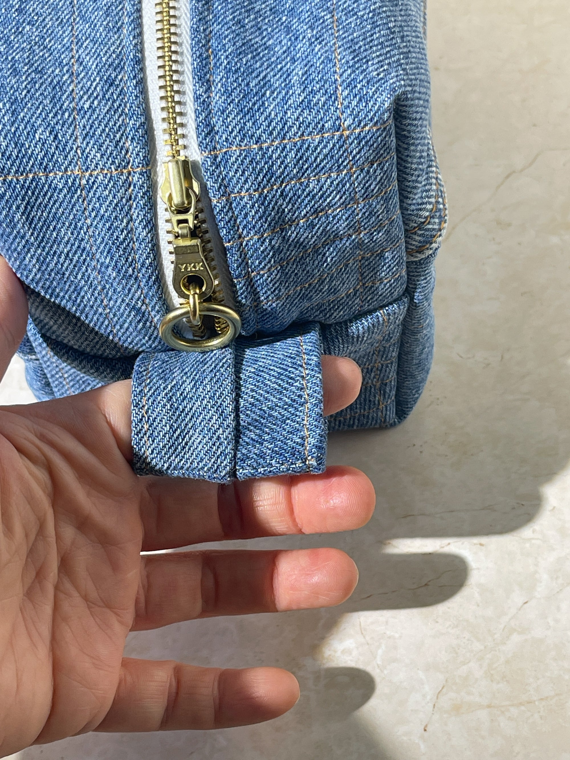 Upcycled Classic Boxy - Blue Denim (3)