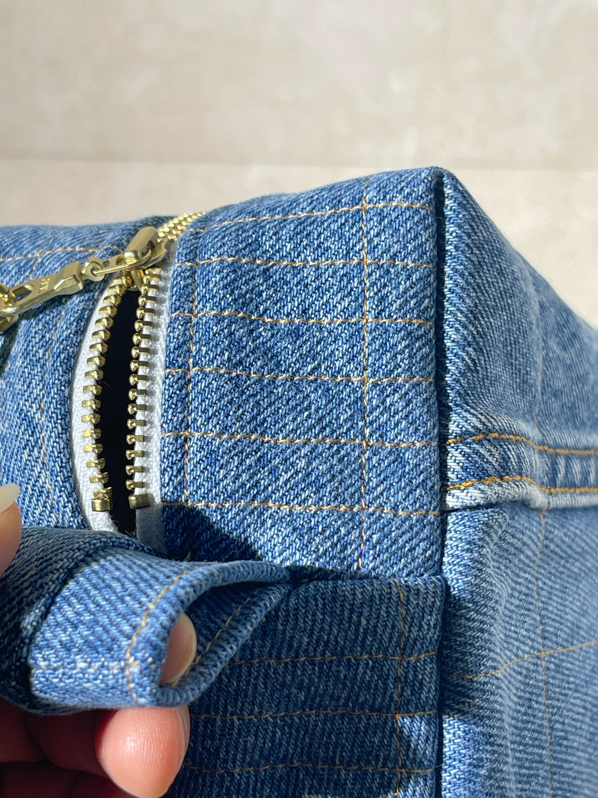 Upcycled Classic Boxy - Blue Denim (3)