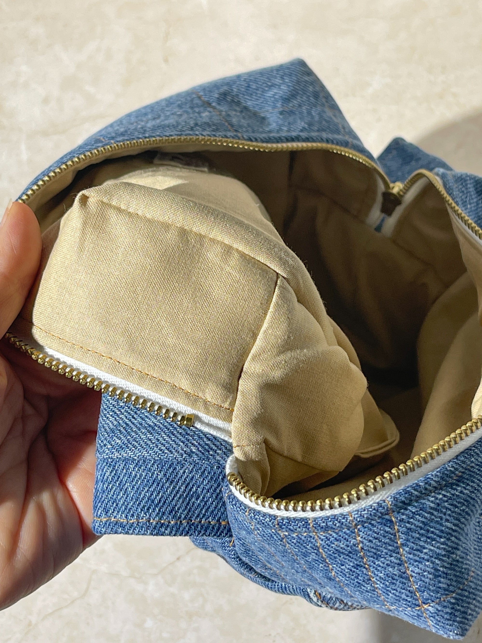 Upcycled Classic Boxy - Blue Denim (3)