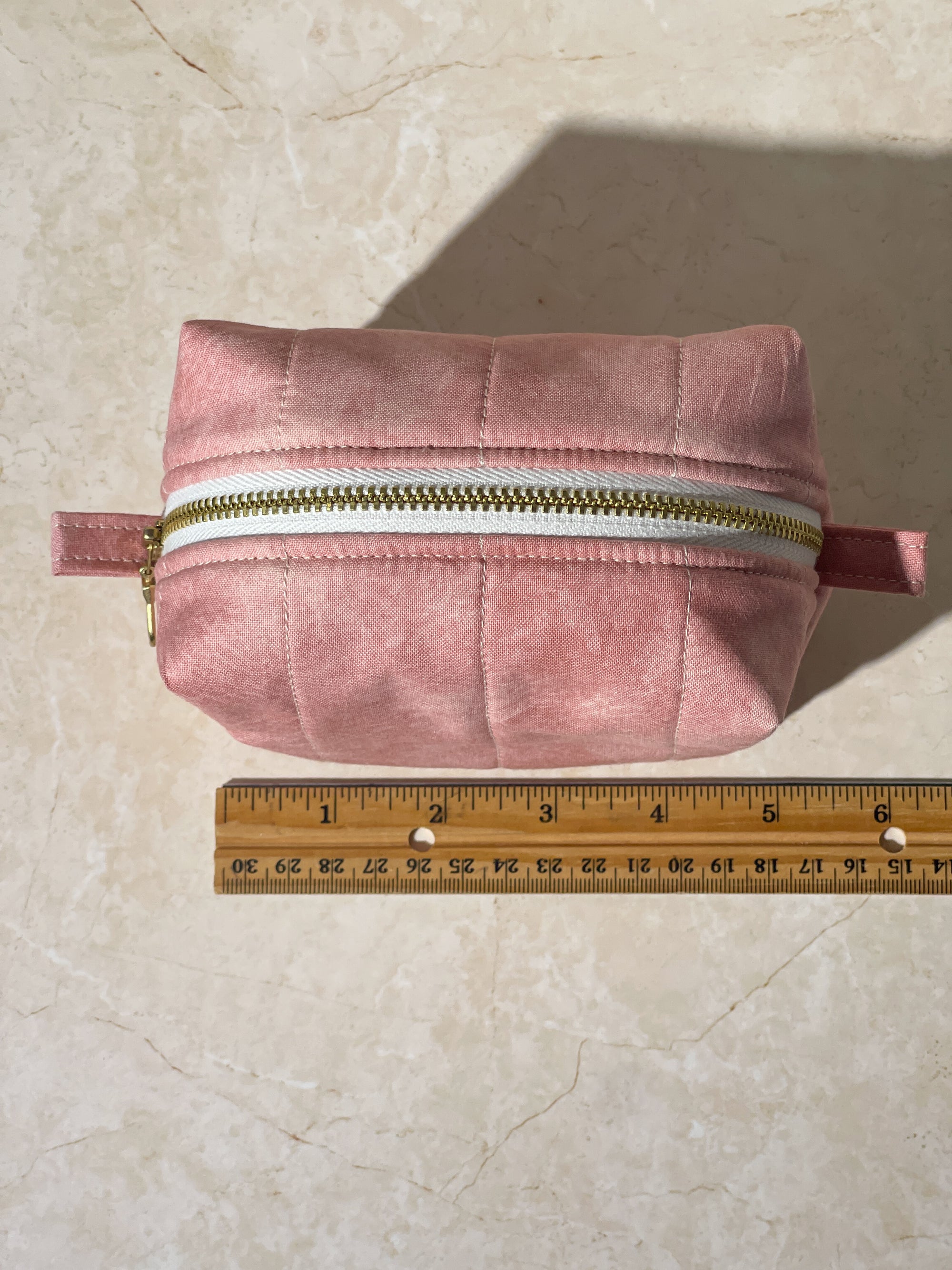 Small Boxy - Pink Velvet Macchiato