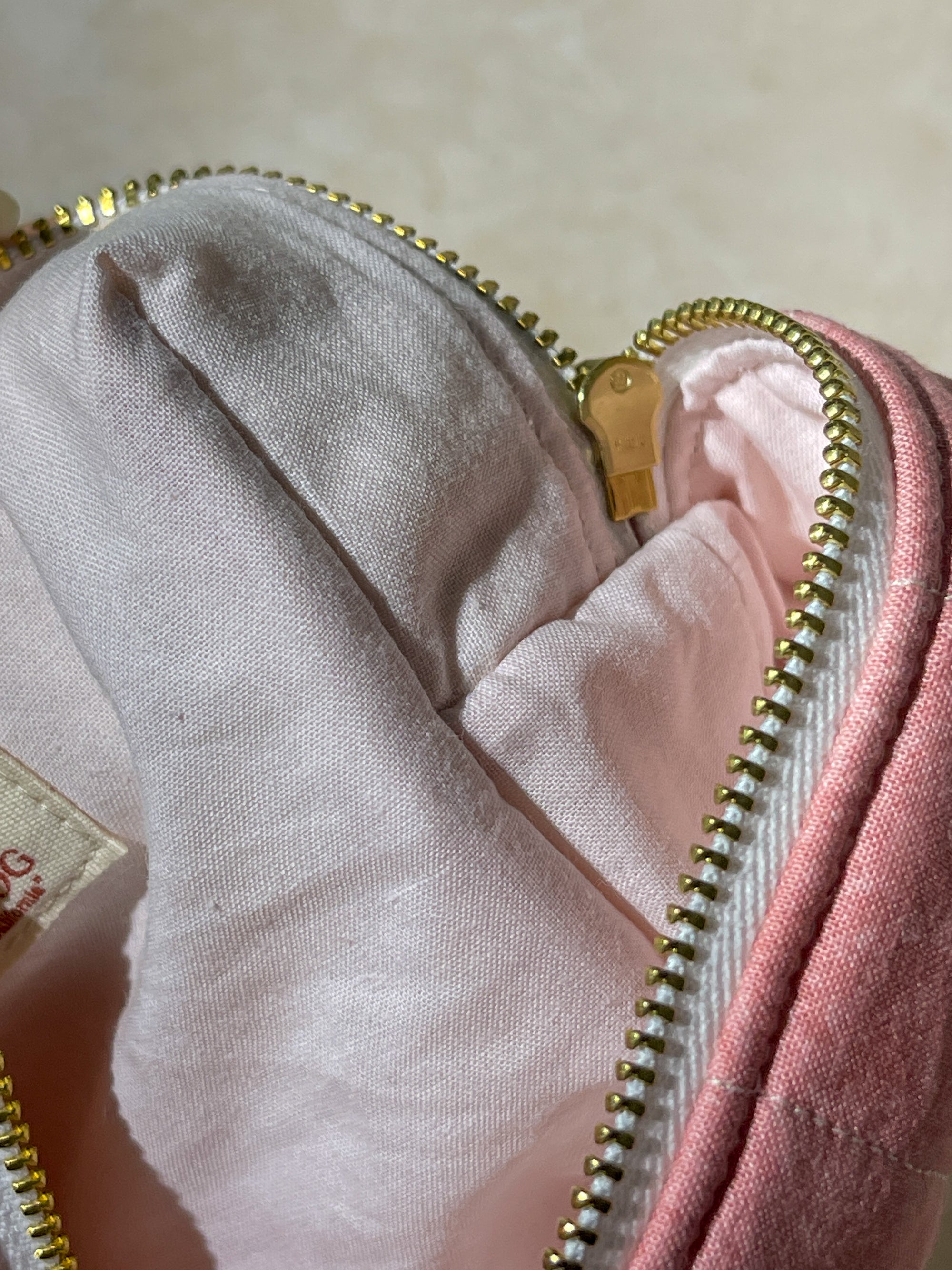 Small Boxy - Pink Velvet Macchiato