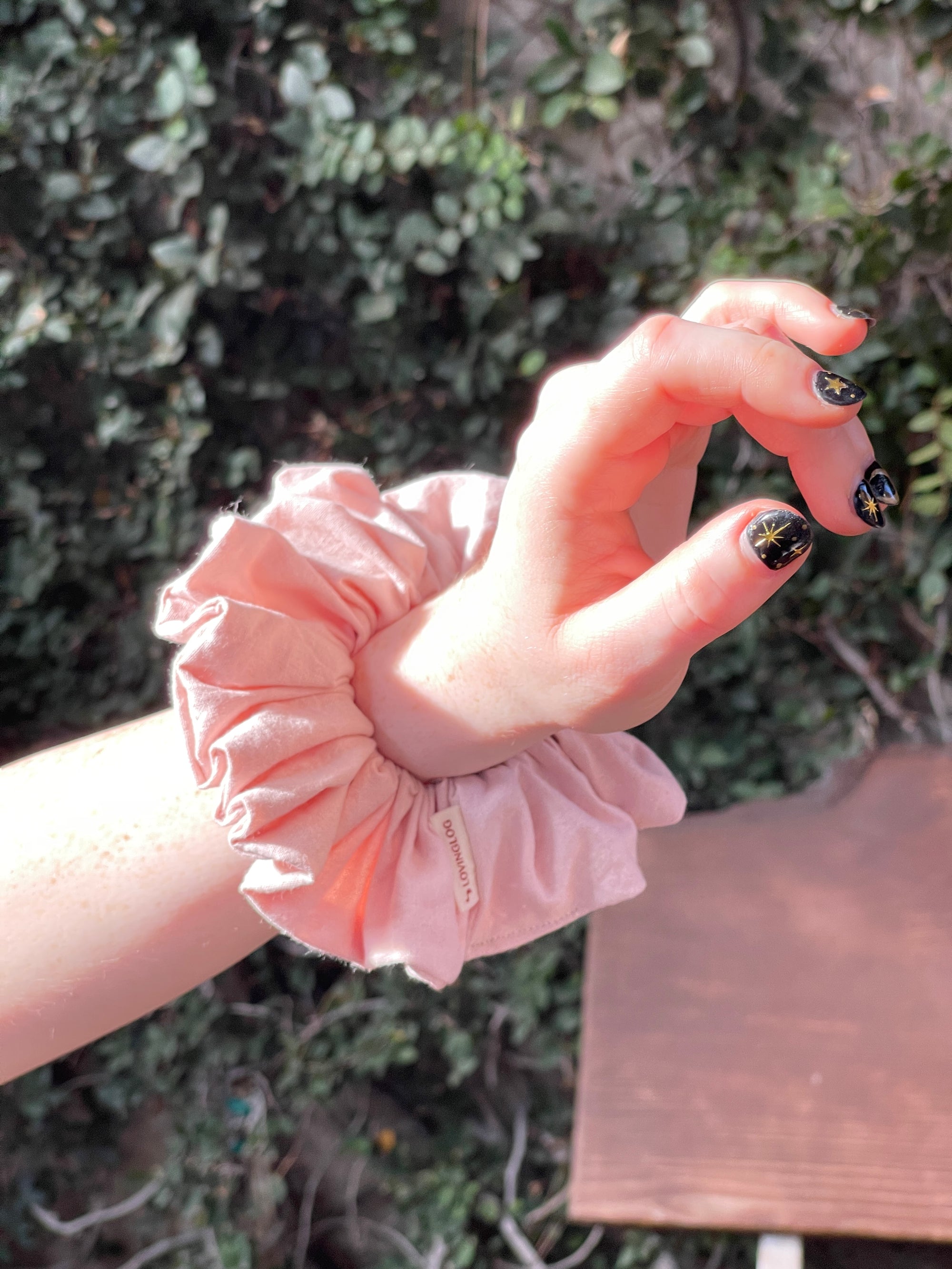 Classic Scrunchie - Strawerry Latte