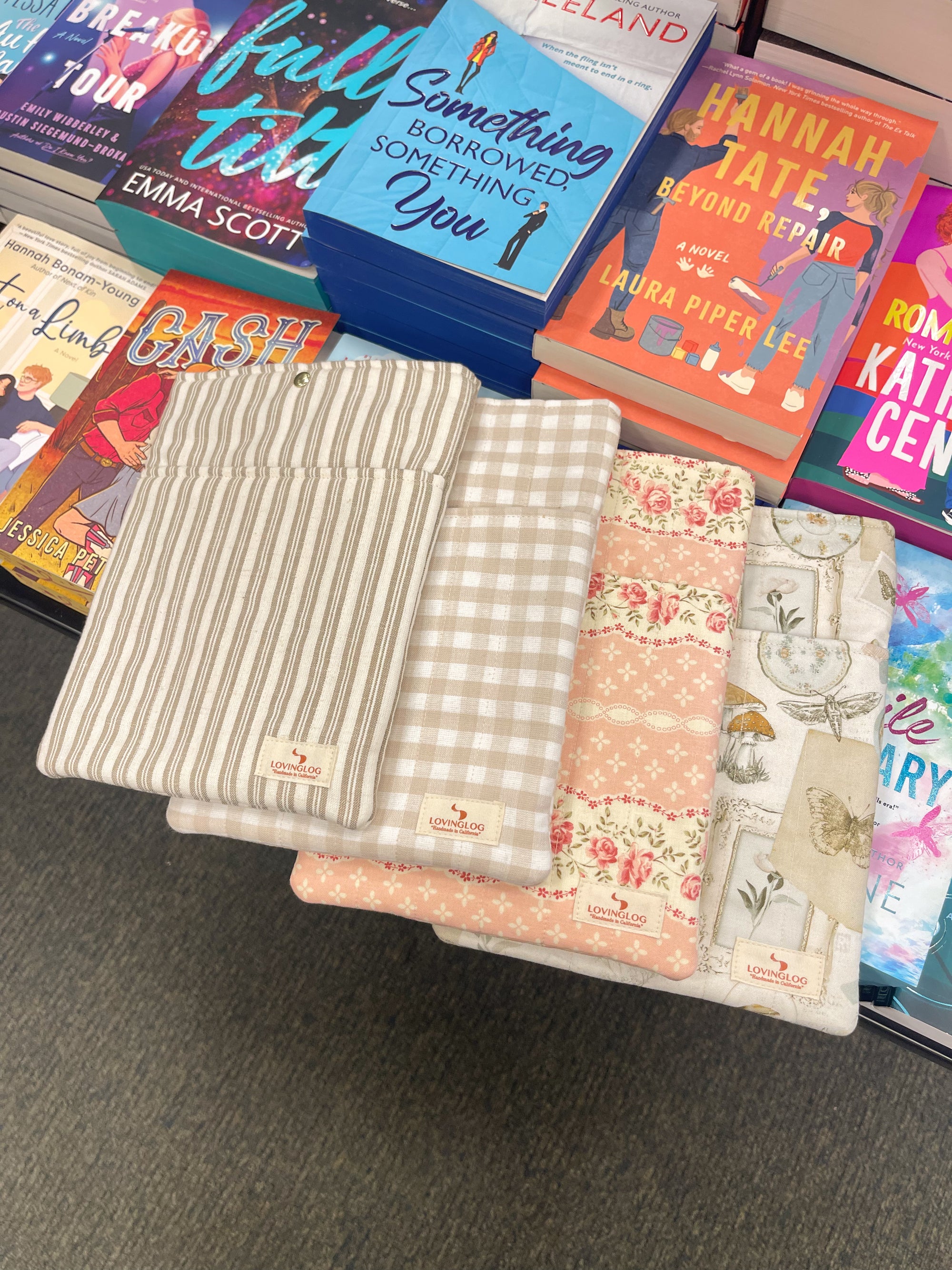 Small Book Sleeve - Rose