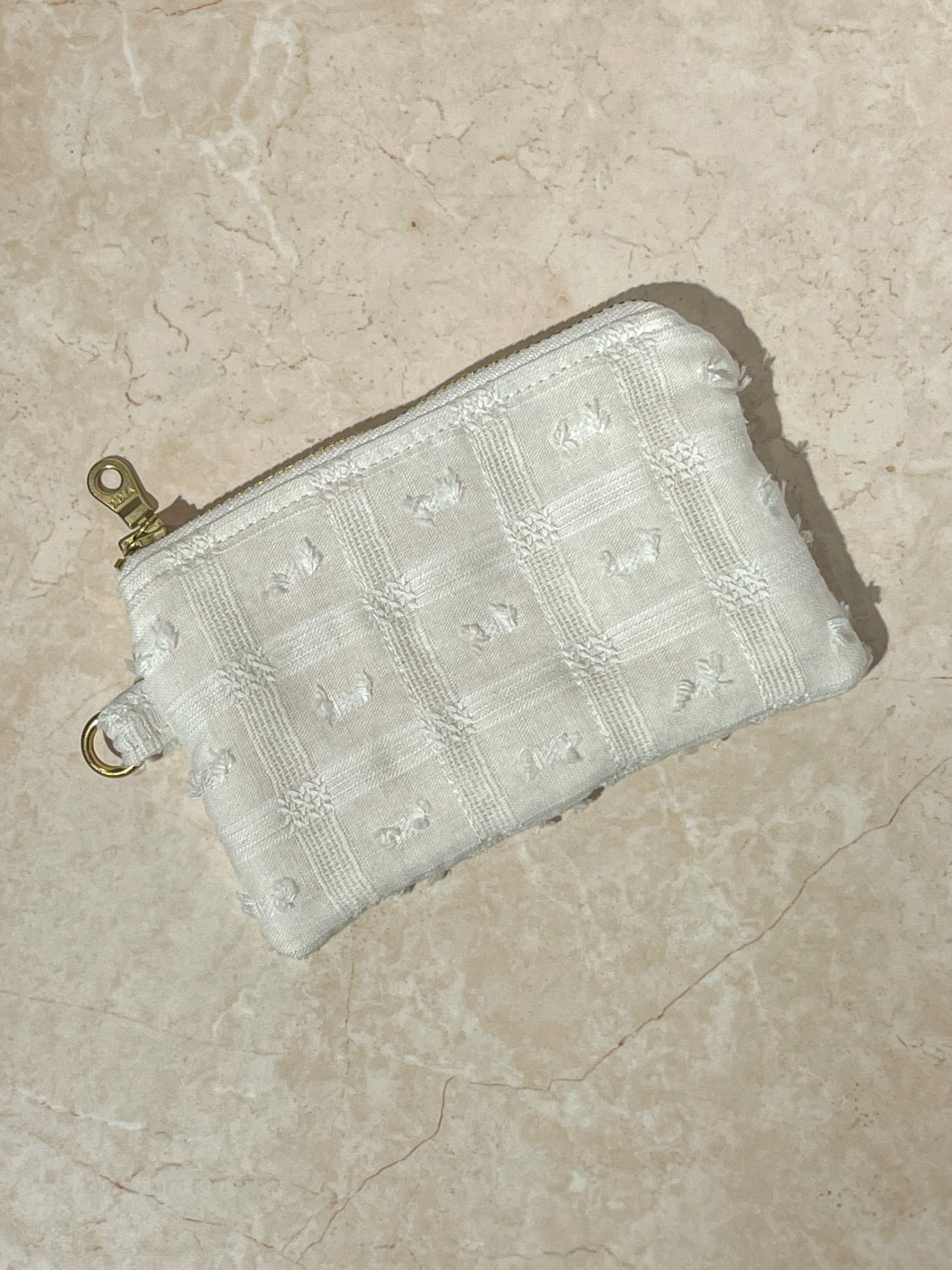 Flat Keychain - Upcycled Milk Froth