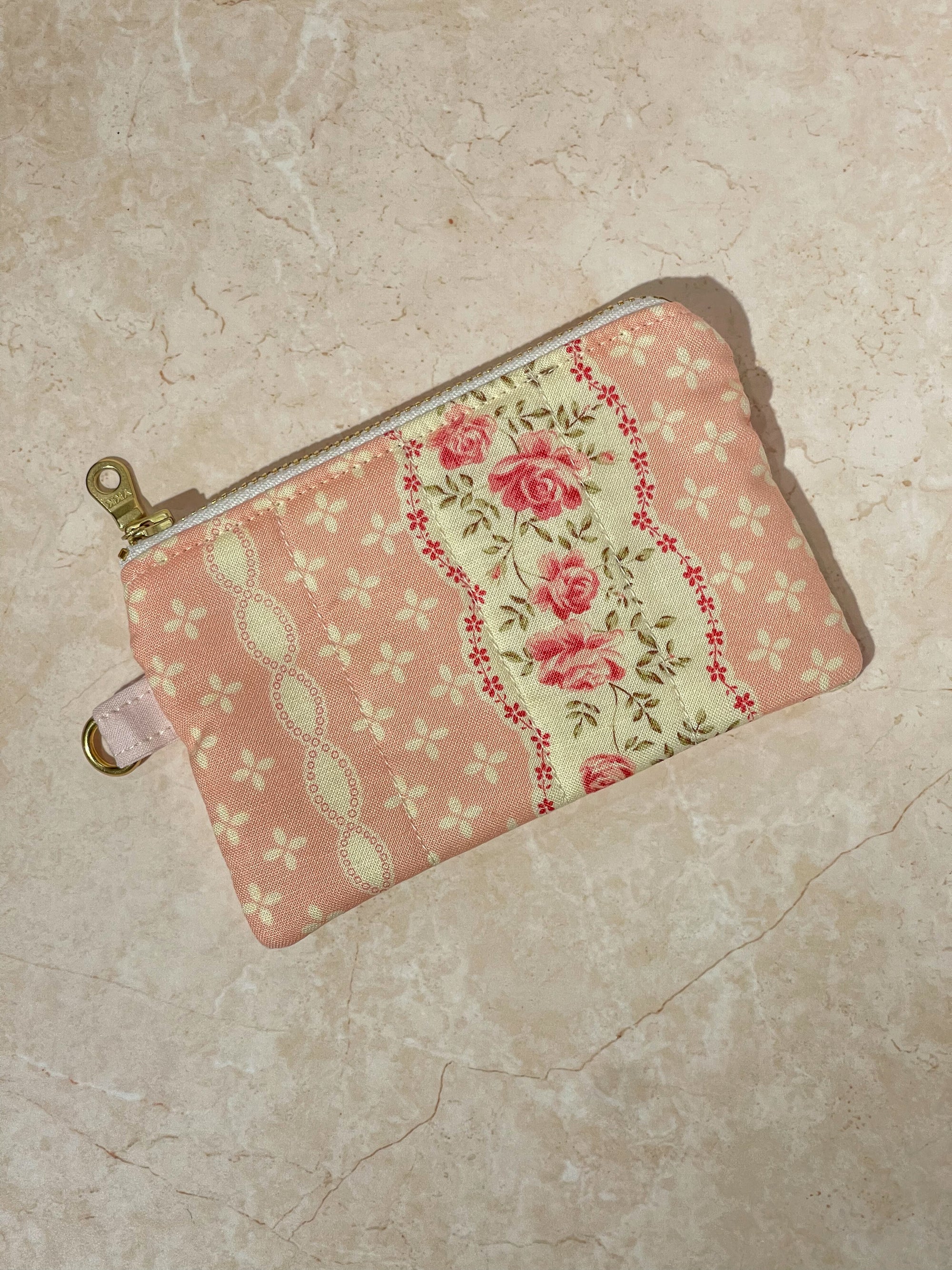 Flat Keychain - Rose Latte