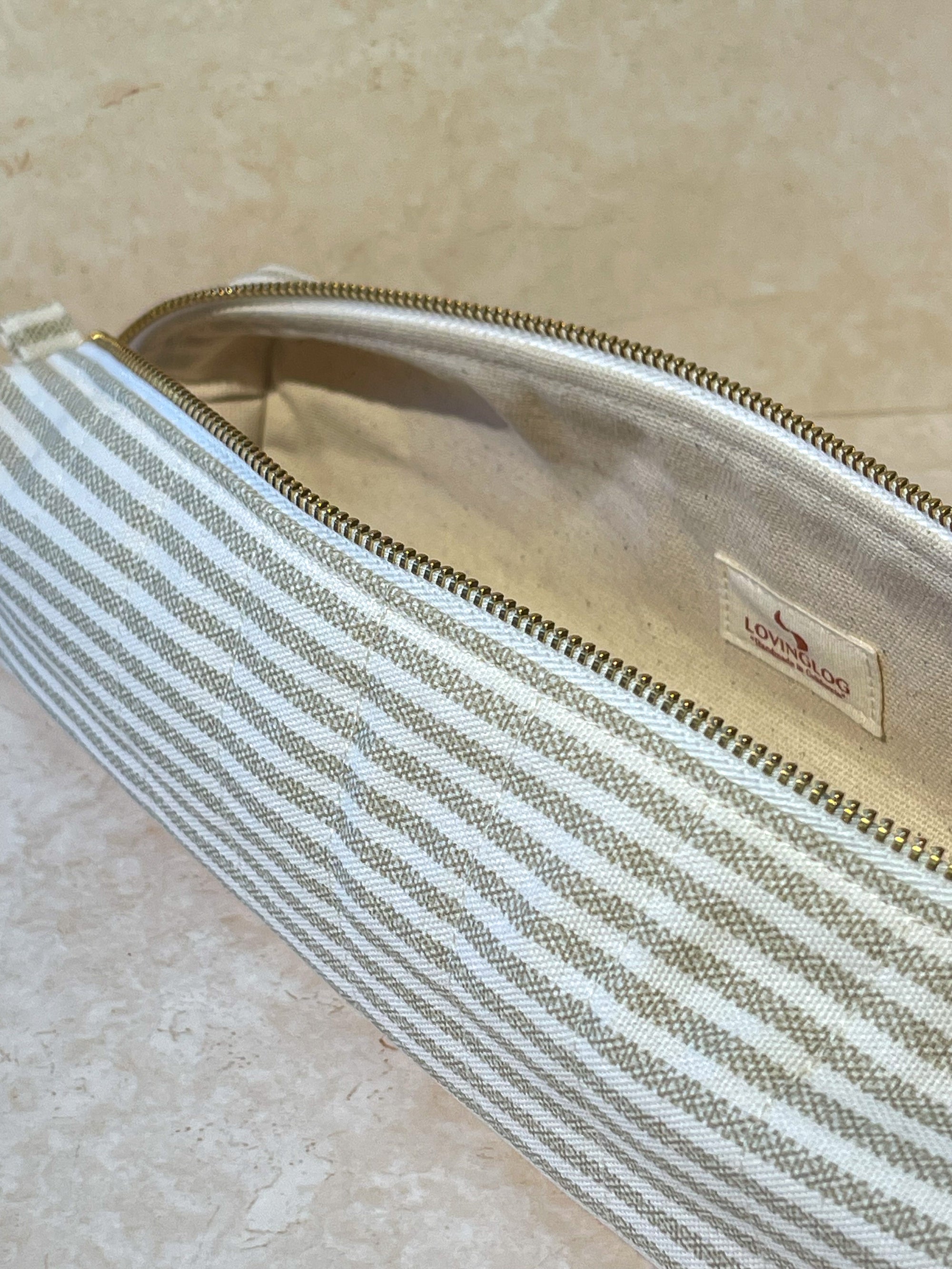 Slim Long Boxy - Green Tea & Cream