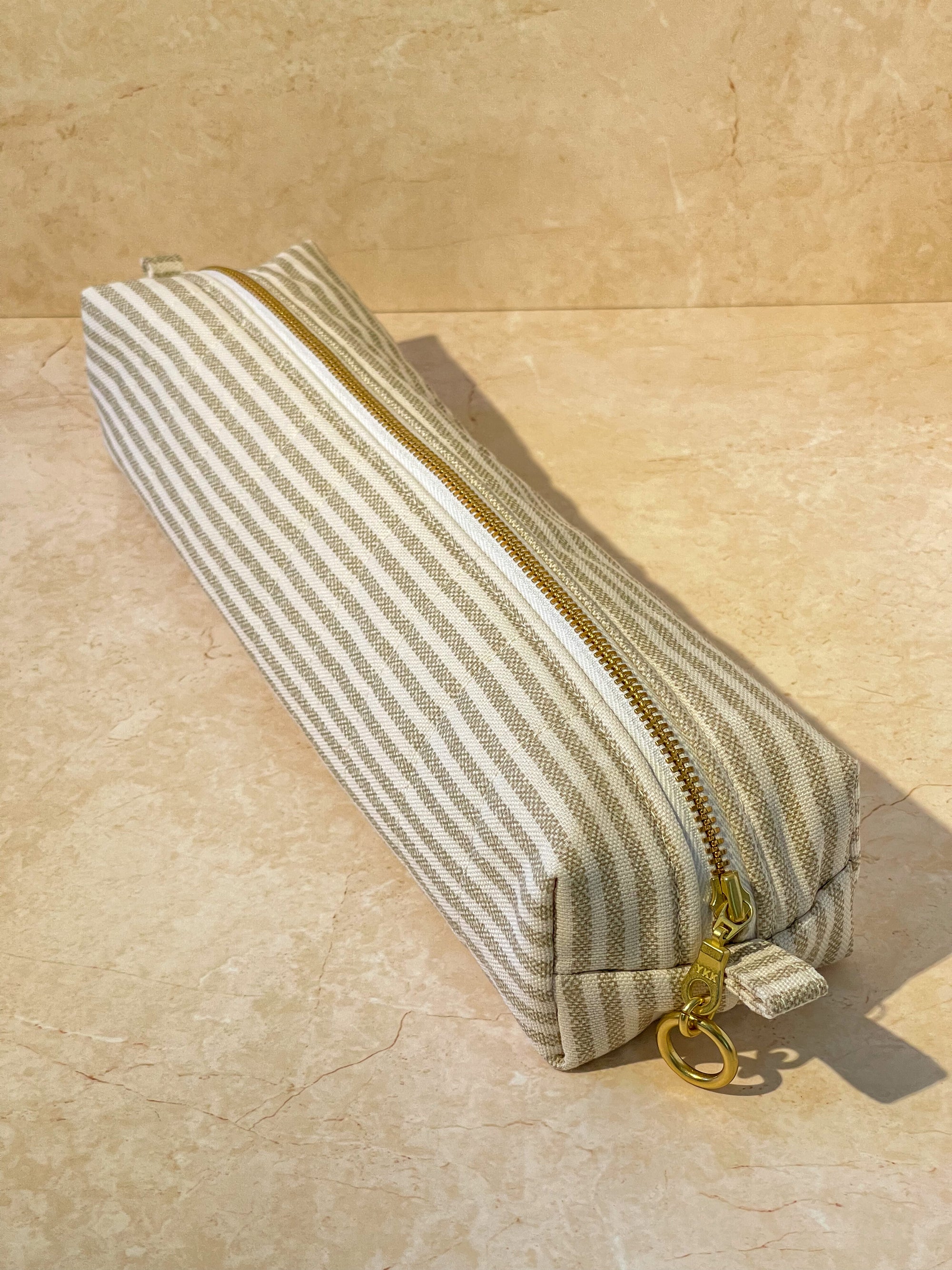 Slim Long Boxy - Green Tea & Cream