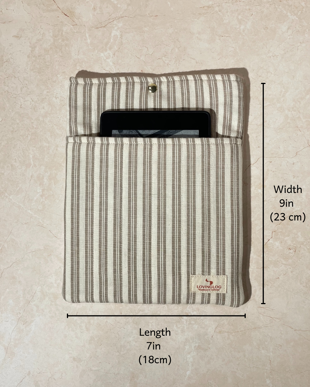 Small Book Sleeve - Rose