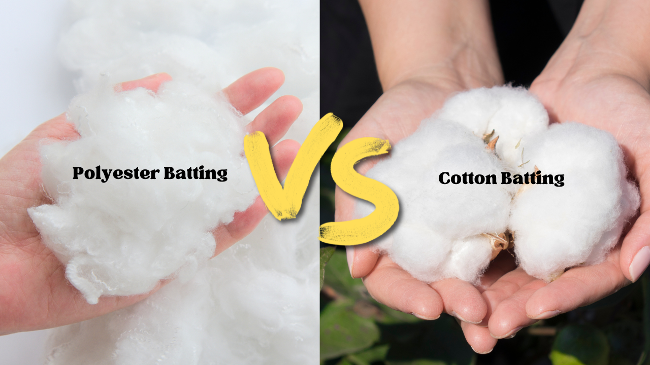 Why We Choose Compostable Batting: Polyester vs. Cotton Batting