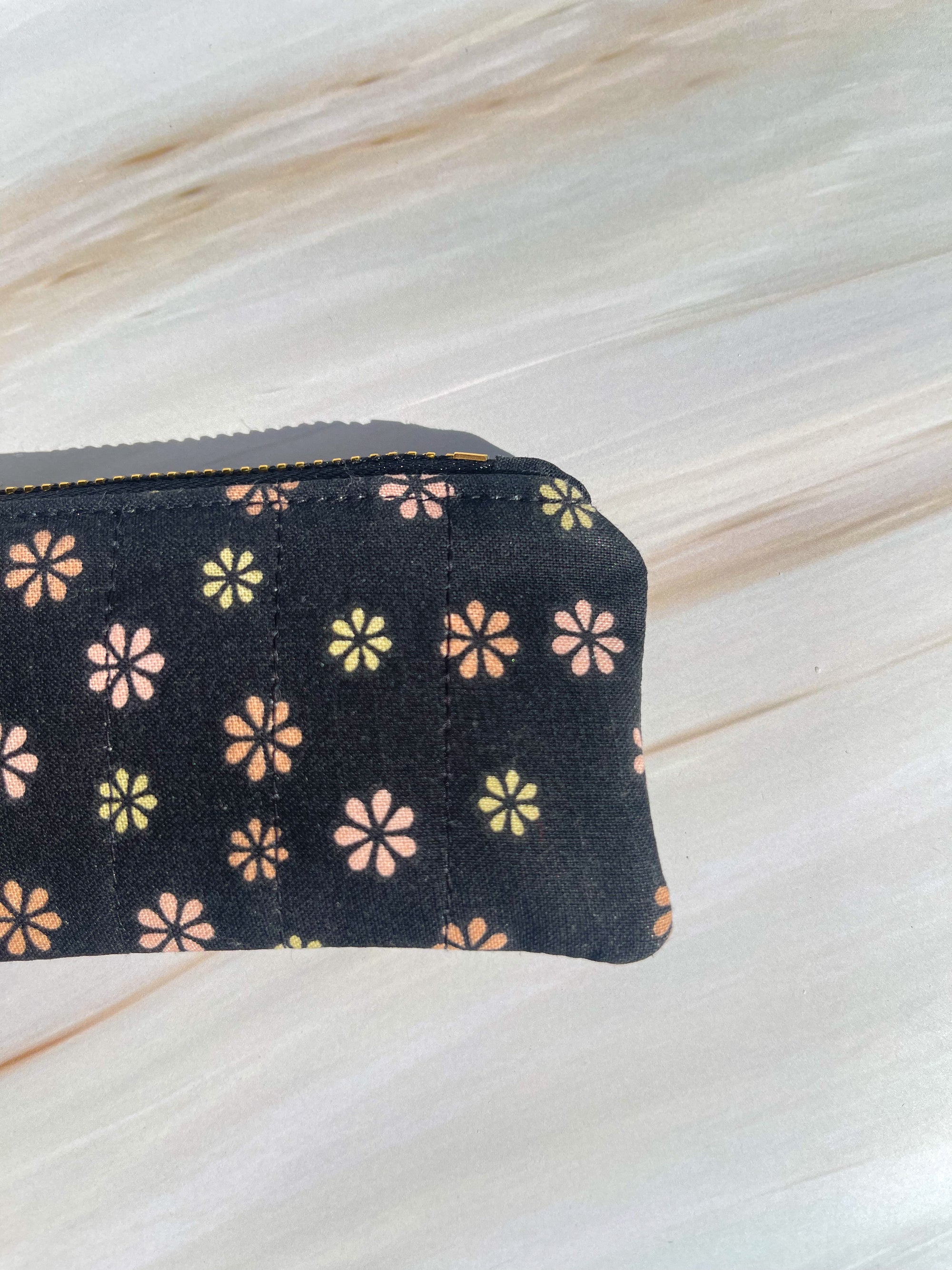 Black Beauty Straw Pouch