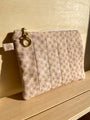 Tan Daisy Easy Pouch