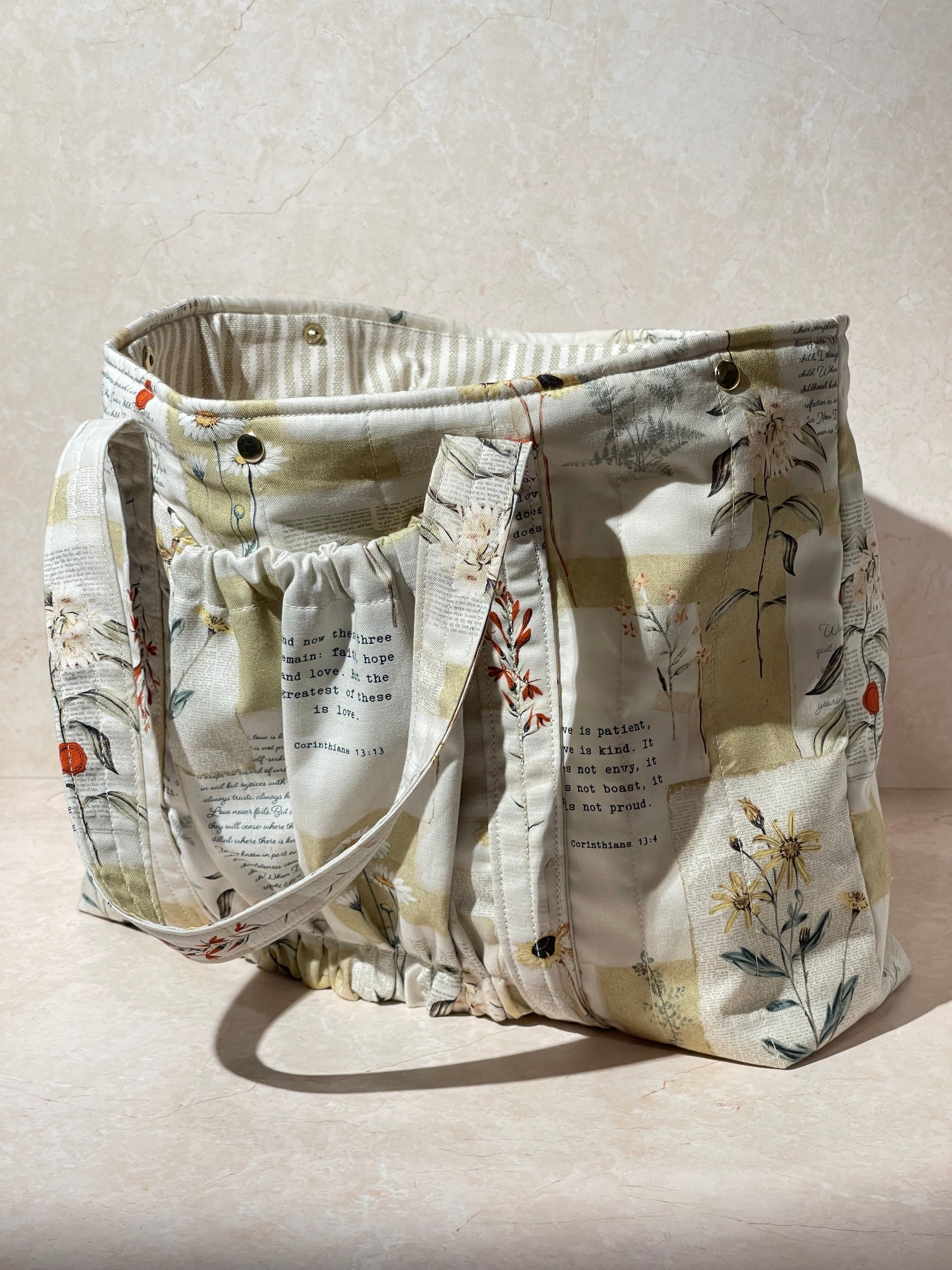 Bible &amp; Book Tote (One-Of-A-Kind) -Sample-