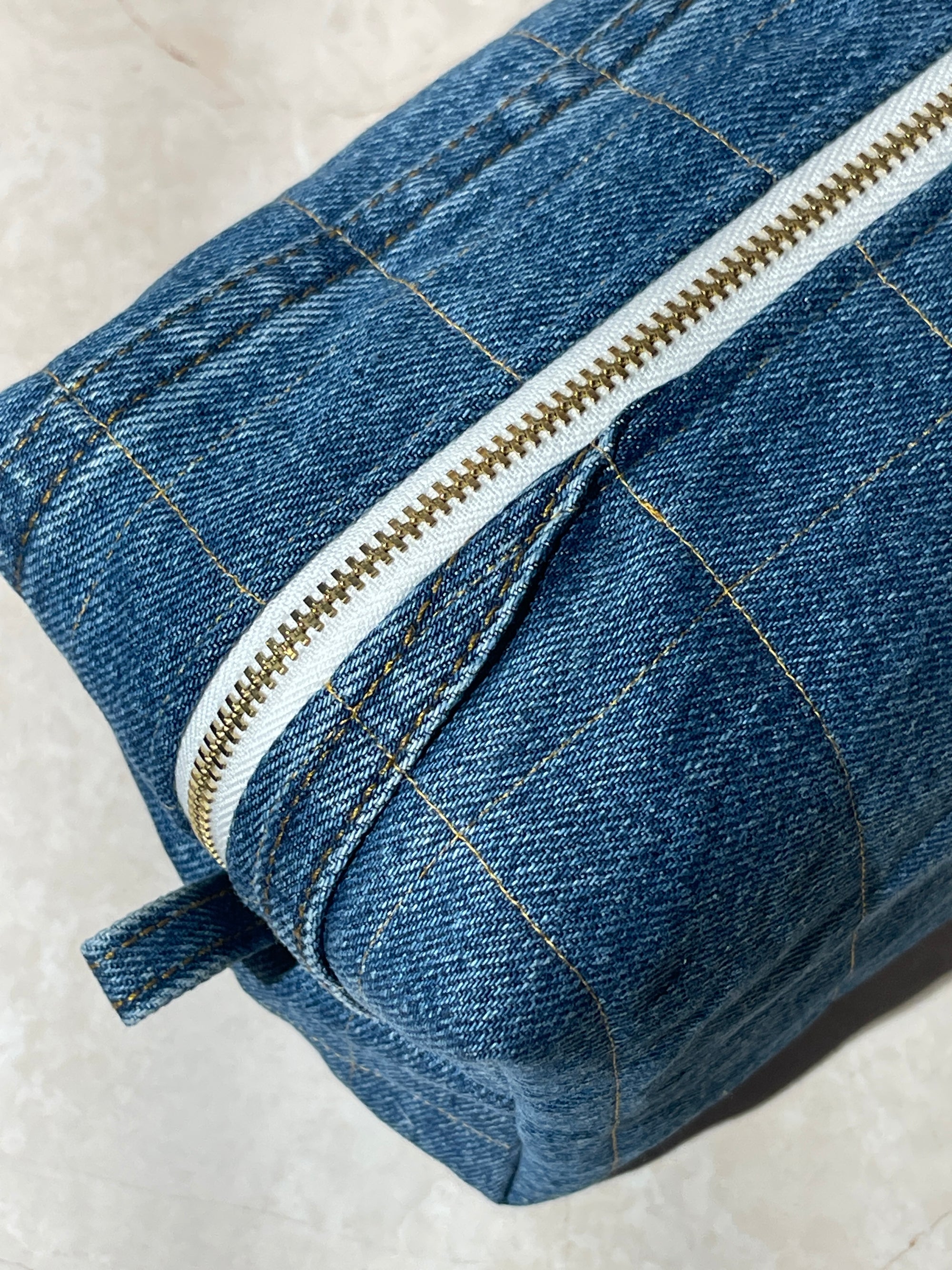 Upcycled Classic Boxy - Blue Jean {One-Of-A-Kind}