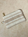 Flat Keychain Pouch - Caramel & Milk